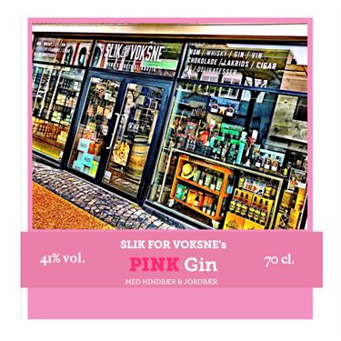SLIK FOR VOKSNE\'s Pink Gin, 41%, 70cl
